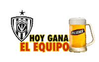 PilsenerEC futbol promo cerveza ecuador Sticker