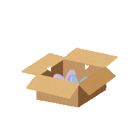 nilamoestudio love sweet surprise hearts Sticker