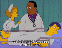 Sick Season 3 GIF by The Simpsons