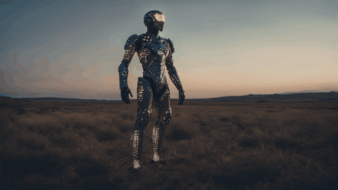 Robot Cyborg GIF