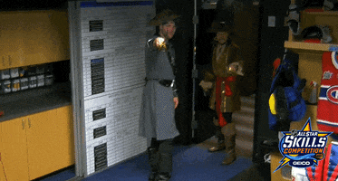 ice hockey fight GIF by NHL