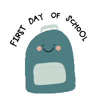 Back To School Smile Sticker