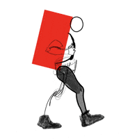 School 2D Animation GIF