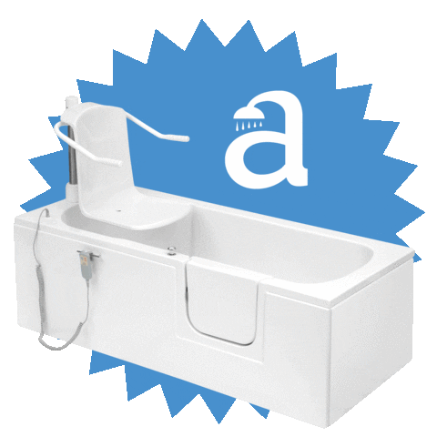 AgeCareBathrooms bath safe safety bathroom Sticker