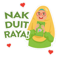 Hari Raya Sticker by Passionationco