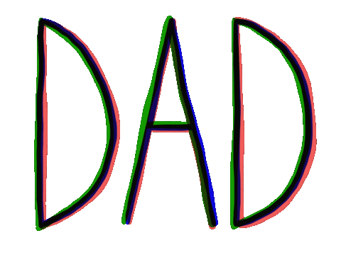 Dad Father Sticker by rhonturn
