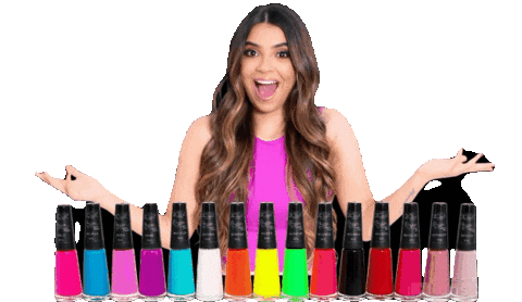Biowell giphyupload unhas esmalte rayssa Sticker