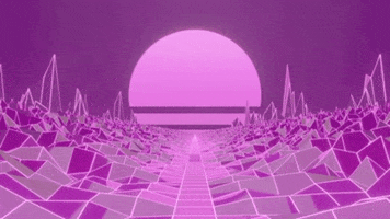 Moon Landscape GIF