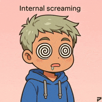Burnout Panicking GIF by Persona