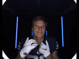 Byu Football Sport GIF by BYU Cougars