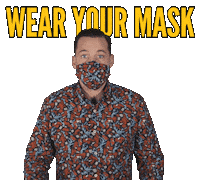 Small Business Mask Sticker by Old Captain Co.