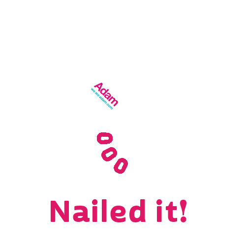 WeAreAdam interview job nailed it recruitment Sticker
