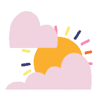 Fun Pink Sticker by Prosa de Cora