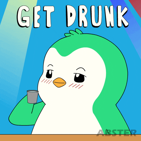 Drunk Black Out GIF by Abster