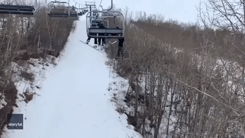 Child Dangles From Chairlift After Slipping From Seat at Saskatchewan Ski Resort