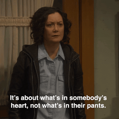 Sara Gilbert Love GIF by ABC Network