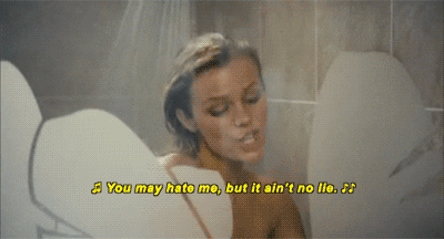 just go with it esp in the shower GIF