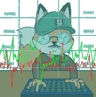 Crypto Trading Sticker by Raposa Coffee