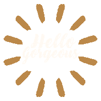 Boho Hello Sticker by Creative Studio Collective