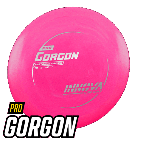 Disc Golf Gorgon Sticker by Innova Discs