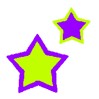 Star Moving Sticker