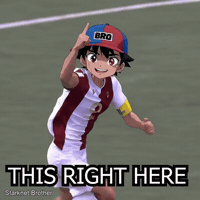 Pointing Up Right Here GIF by Bad Timing Studio