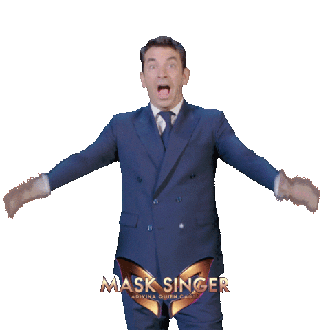 Arturo Valls What Sticker by Mask Singer A3