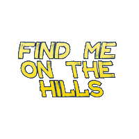 Find Me Hills Sticker by Vutreshen Glas