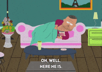 eric cartman flowers GIF by South Park 