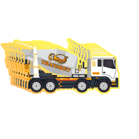 TransbetBetoniarnie cement beton budowa transbet Sticker