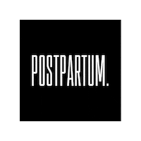 Postpartum-Records postpartum postpartumrecords postpartumbeats Sticker