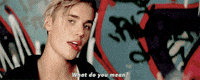 what do you mean justin bieber GIF