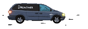 Car Driving Sticker