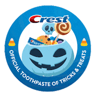 Trick Or Treat Smile Sticker by Crest