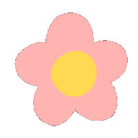 Hutchlondon flower bloom pink flower pretty flower Sticker