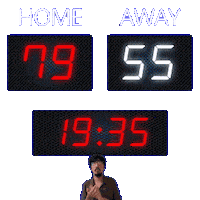 55 Away Sticker