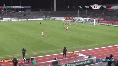 kickers offenbach goal GIF by 3ECKE11ER