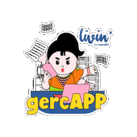 Superapp Sticker by Bank Mandiri