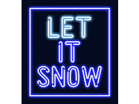 Snow Winter Sticker by AllWriteByMe