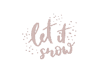 Christmas Snow Sticker by MAGLashes