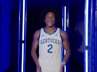 College Basketball Shrug GIF by Kentucky Men’s Basketball. #BuiltDifferent