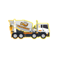 TransbetBetoniarnie cement beton budowa transbet Sticker