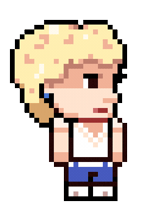 Kath Kim Pixel Sticker