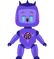 Robot Crying Sticker by 482.solutions