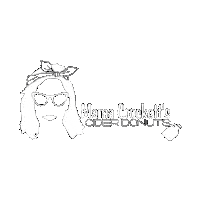 MamaCrocketts mama donuts lynchburg mama crocketts Sticker
