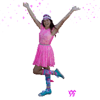 Dance Girl Sticker by GlitterGirl.au