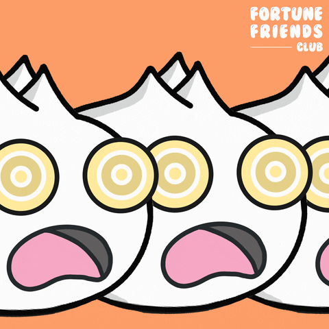 FortuneFriends_ food wow omg shocked GIF