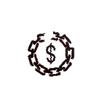 Money Danger Sticker