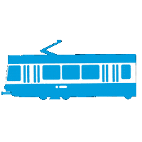 Bus Tram Sticker by VBZ
