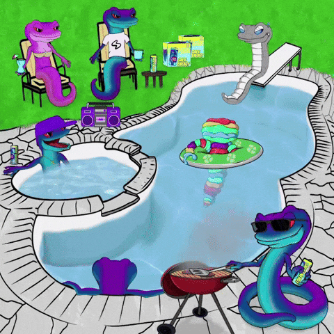 Party Friends GIF by snek